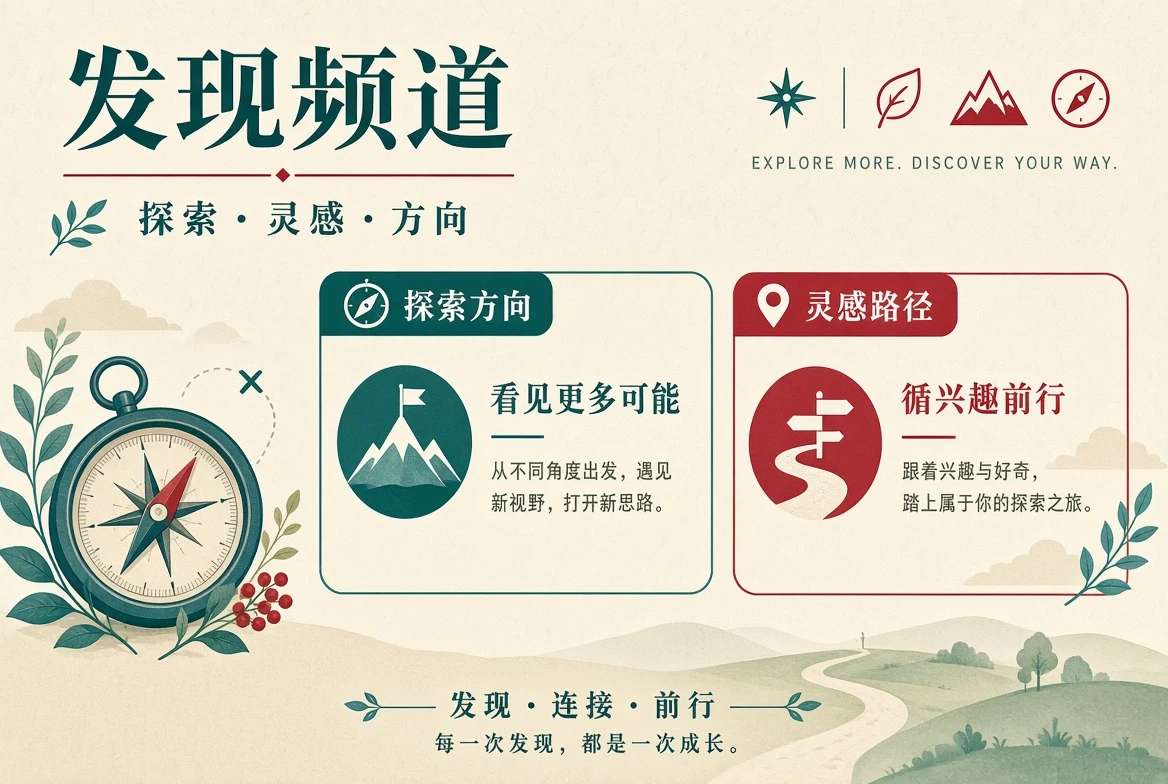 按兴趣发现阅读路径